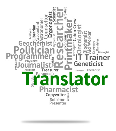 46506743 - translator job showing position translating and transcribes